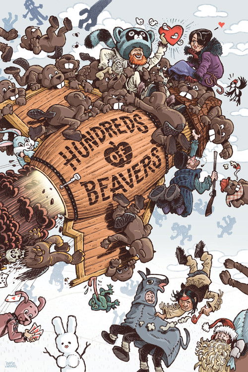 مشاهدة فيلم Hundreds of Beavers (2024) مترجم